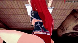 rias gremory craves more behind issei in hs dxd