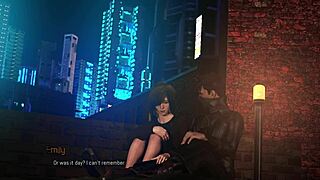 projekt passion big butt babe on rooftop with exotic outfit