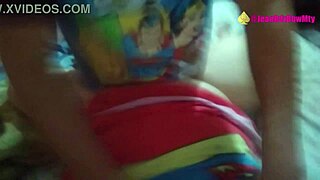 After Comic Con With Wife In Cosplay