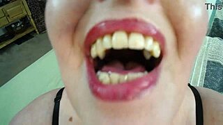 smoking hot mature dawnskye1962 teases with titty action