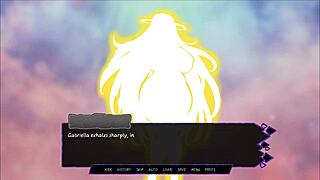 Half succubus feels aroused fapping to milf redhead futa