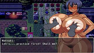 Brown Girl Natsuki-Chan Gets Groped With Big Tits