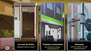 Hentai game ntraholic fucking his wife in the balcony and he dont care wife sucking my dick in front of his husband ►part 3◄