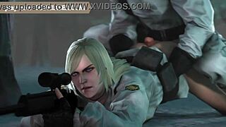 Metal Gear Solid characters face huge dicks