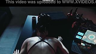 Cyberpunk Judy Shares Cock With Best Friend