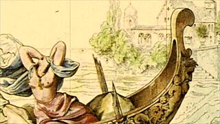 Vintage erotic illustration with unique charm! 🎨